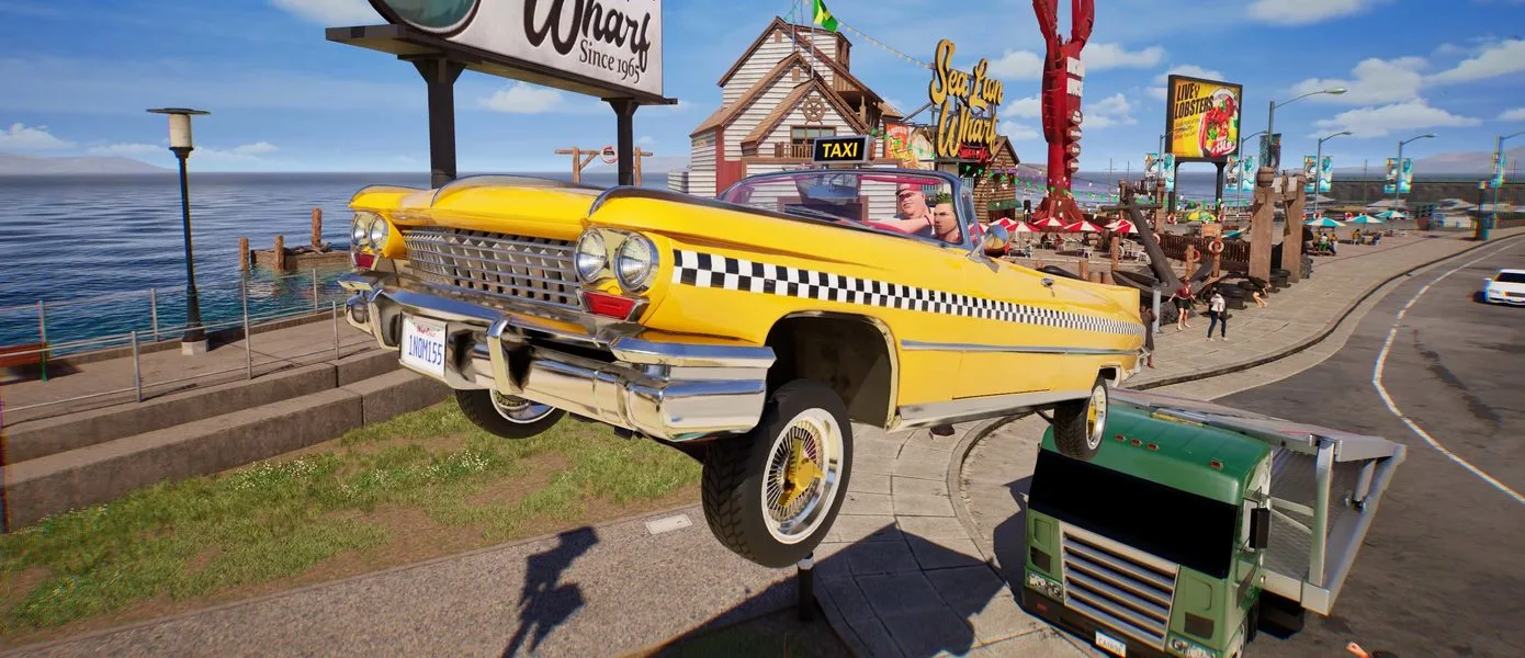 Борьба за пассажира: Живой геймплей Crazy Taxi: World Tour